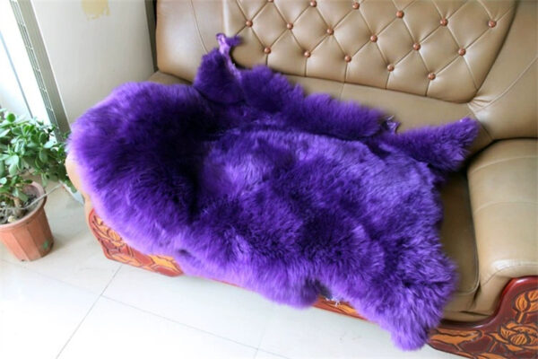 Australian Wool Carpet Sofa Blanket Bay Window Mat Whole Sheepskin Wool One-piece Home Bedroom Bedside Blanket Wool Floor Mat