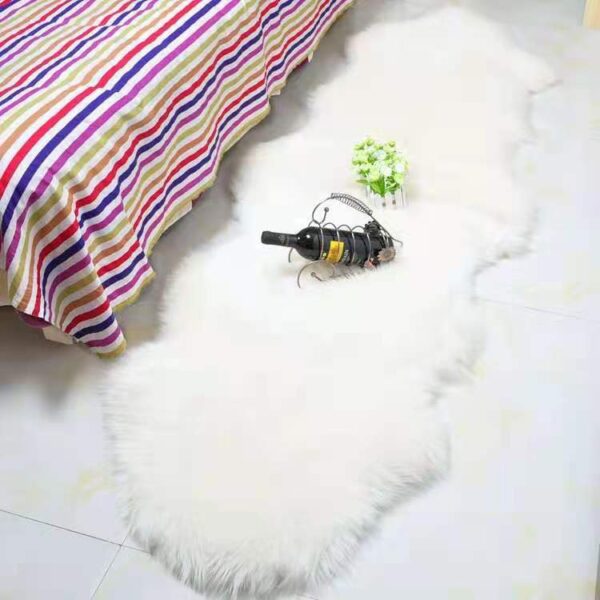 Australian Wool Carpet Sofa Blanket Bay Window Mat Whole Sheepskin Wool One-piece Home Bedroom Bedside Blanket Wool Floor Mat - 图片 5