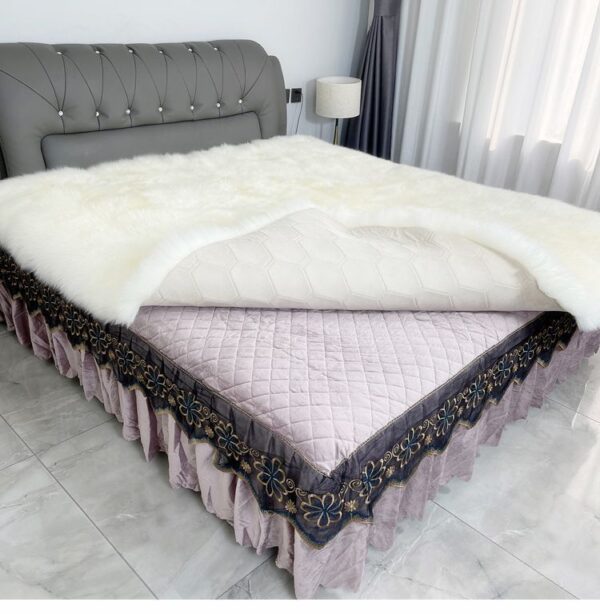 Wool Mattress Leather and Fur Mattress - 图片 6