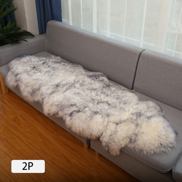 Living Room Window Floating Mat Bedroom Bedside Fur a Sheepskin Sofa Mat Bedroom Floor Mat - 图片 2