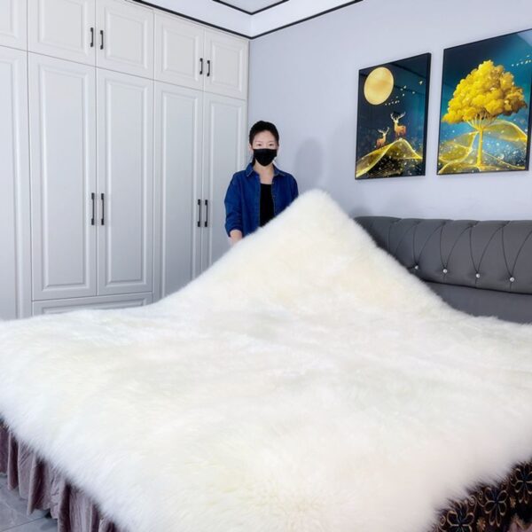 Wool Mattress Leather and Fur Mattress - 图片 5